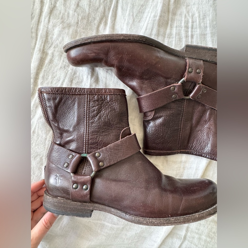 Frye Phillip Harness Boots